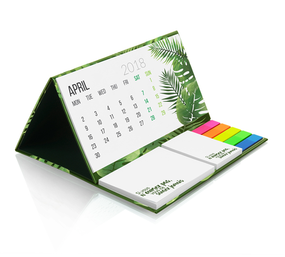 PM201 Kalender mit Bookcover-Aufsteller