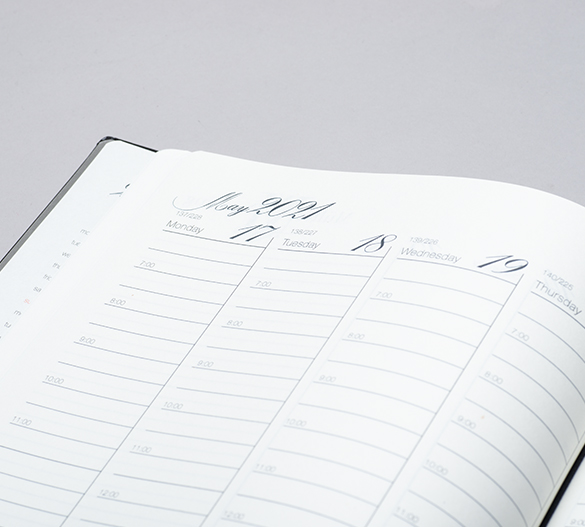 MN32-CAL-BOLOGNA Mindnotes® Kalenderbuch in Hardcover Umschläge BOLOGNA