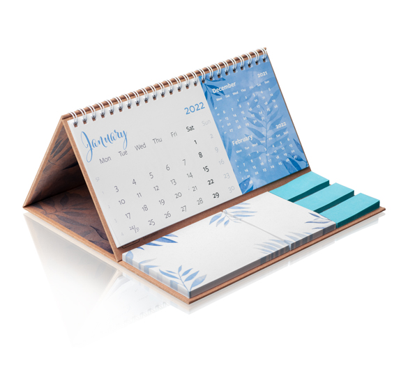 PM202-KRAFT Hardcover Tischkalender KRAFT