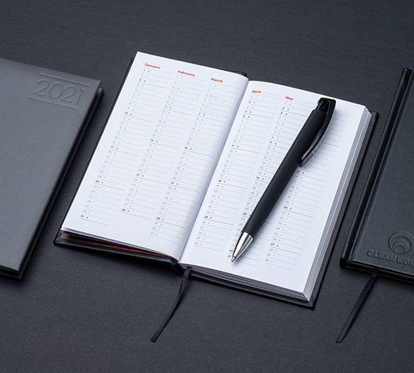 MN35-CAL-MATRYX Mindnotes® Kalenderbuch in Hardcover Umschläge MATRYX SANTOS