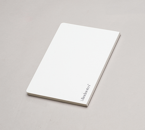 MN11-WHITE Mindnotes® mit Recyclingpapier Softcover