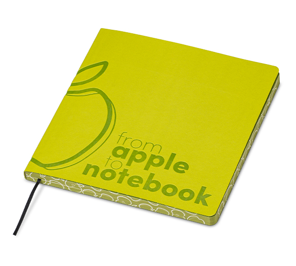 MN22-APPLE Mindnotes® Notizbuch im Newapple Softcover Einband