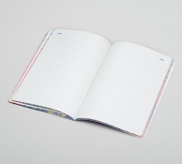 MN11-CAL-WHITE Mindnotes® Kalenderbuch mit Recyclingpapier Softcover